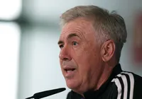 Ancelotti comenta escolha de Vini Jr e Casemiro e ausência de Neymar