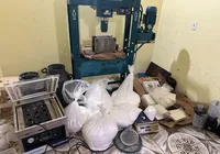 Laboratório de cacaína é desarticulado pela PM em Monte Gordo