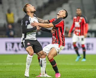 Vitória empata com o Corinthians e deixa a zona de rebaixamento