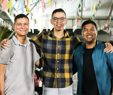 Futuros padres promovem arraiá com quadrilha e forró - Imagem