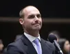 Deputada pede que STF bloqueie contas de Eduardo Bolsonaro - Imagem