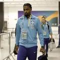 Alexsandro vibra após jogar primeira partida no Brasil pela Seleção imagem