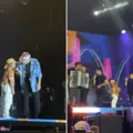Assista: João Gomes se rende à estrela mirim baiana do São João imagem