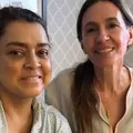 Flora Gil compartilha foto com Preta Gil durante tratamento nos EUA imagem