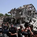 Irã desafia EUA e lança novo ataque com mísseis contra Israel imagem