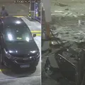 Vídeo: Explosão de carro mata idoso e deixa frentista ferido imagem
