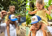 Após ser vaiado, Zé Felipe volta à Bahia com os filhos; veja imagem