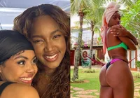 Cantora baiana se impressiona com Iza após encontro: "Bundão imenso"