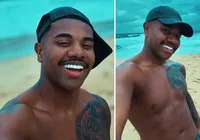 Brinquedo sexual em mala de Davi Brito viraliza na web; veja vídeo