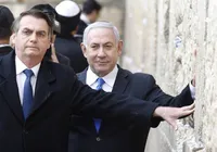 Em meio à tensão no Oriente Médio, Bolsonaro exalta laços com Israel imagem