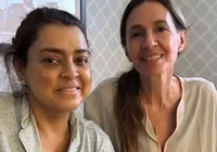 Flora Gil compartilha foto com Preta Gil durante tratamento nos EUA