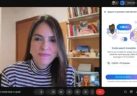 Google anuncia função de tradução simultânea para o português no Google Meet imagem