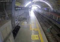 VÍDEO: vítima de acidente no metrô de Salvador atravessou os trilhos