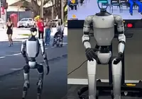 Vídeo: robô humanoide surge de maneira inesperada no Brasil