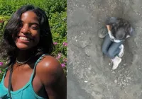 Vídeo do corpo de brasileira morta em vulcão circula na internet