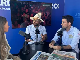 Isabela Suarez e Júnior Marabá pregam parceria entre setor comercial e agro - Imagem