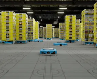 Amazon implanta 1 milhão de robôs e lança IA que acelera entregas; conheça