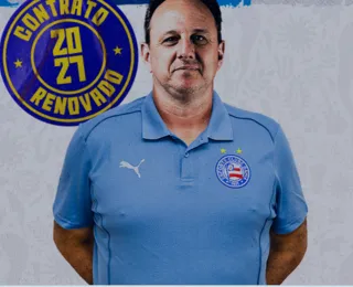 Bahia anuncia renovação de contrato do técnico Rogério Ceni