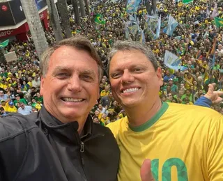 Bolsonaro cede e deve apoiar dobradinha entre Tarcísio e Michelle
