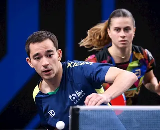 Brasileiros vencem no individual e seguem vivos no WTT Star Contender