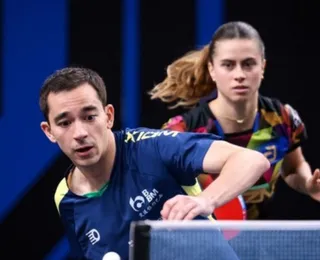 Calderano brilha no WTT e decide ouro com Takahashi nas duplas