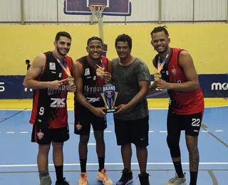 É campeão! Vitória conquista título baiano no basquete 3x3