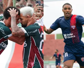 Em jogo marcado por mordida, Bahia de Feira e Fluminense empatam na Série B