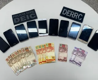 Grupo que revendia celulares roubados é preso no Comércio