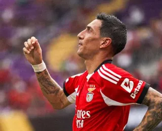 Seis gols! Di María marca e Benfica goleia o Auckland pelo Mundial