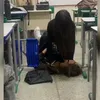 Briga entre estudantes termina com tesourada no rosto e muito sangue - Imagem