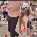 Bell Marques passa mal e é carregado em corrida; veja imagem
