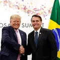 Bolsonaro exalta Trump após elogios e tarifa de 50% ao Brasil imagem