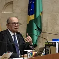 Gilmar Mendes ironiza veto dos EUA e alfineta Trump imagem