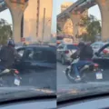 Motorista reage a assalto, pega arma e atira em bandido; veja vídeo imagem