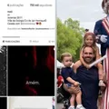 Mulher de Eduardo Bolsonaro adota tom religioso após tarifaço de Trump imagem