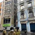 Quatro prédios são atingidos por incêndio de grandes proporções no Comércio imagem