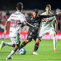 Em noite de estreias, Vitória perde para o São Paulo imagem