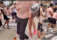 Bell Marques passa mal e é carregado em corrida; veja