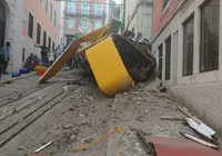 Bondinho histórico descarrilha e deixa mortos e feridos em Lisboa imagem