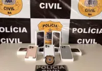 IPhones avaliados em R$ 35 mil são recuperados após roubo na Bahia