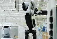 China lança 1º robô humanoide que opera 24h e troca a própria bateria
