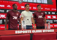 De volta ao Vitória: Dudu e Camutanga chegam com 'cara' de reforços imagem