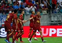 Em jogo de seis gols, Bahia fica no empate com Fluminense imagem