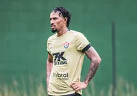 Fabri treina normalmente e deve ser opção para Carille; veja imagem