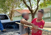 Homem tem pescoço atravessado por madeira e sobrevive; veja vídeo