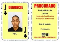 Líder do BDM em Eunápolis é o novo Valete de Paus do Baralho do Crime imagem