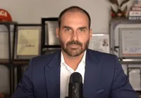 Eduardo Bolsonaro faz ameaça a família de Moraes: “Vou atrás de vocês” imagem