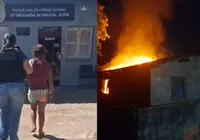 Mulher não aceita fim de namoro e incendeia duas vezes a casa do ex