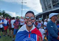 “O verdadeiro penta é do Bahia”: festa tricolor esquenta Fonte Nova