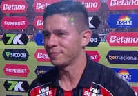 Osvaldo revela motivo da discussão com Maykon Jesus no Vitória; veja imagem